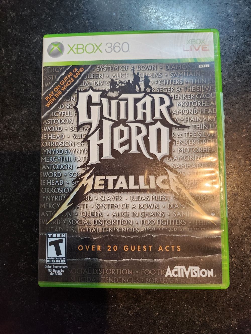 Microsoft Xbox 360 Guitar Hero: Metallica